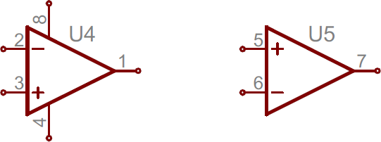 Op amp symbols
