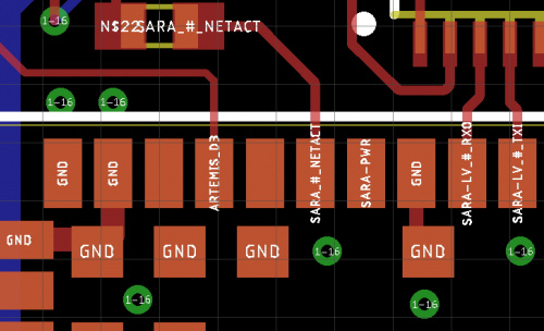Power pad with no traces
